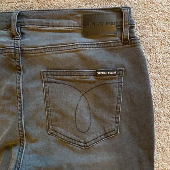 Calvin Klein - grey skinny stretch Jean - Picture 8 of 9